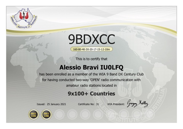 9BDXCC Digital - 1300 #031
